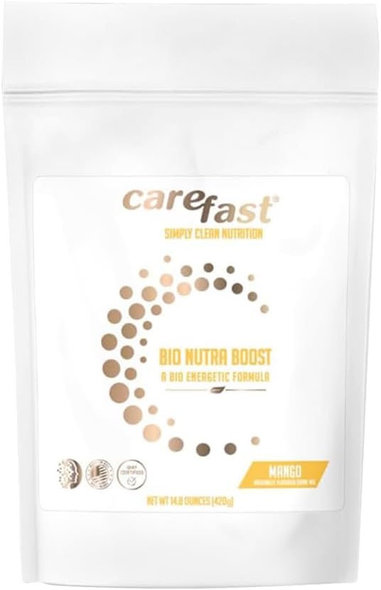 CAREFAST® Bio Nutra Boost™ | Nutritional Drink Mix for Mind and Body | Enhanced Well-Being and Daily Health Support | Over 55 Whole Food Nutrients with 120+ Vitamins, Minerals, and Antioxidants
