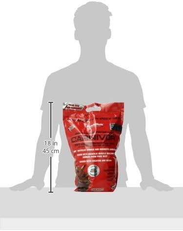 MuscleMeds Carnivor Beef Protein Isolate Powder, Chocolate, 7.47 lbs (003662)