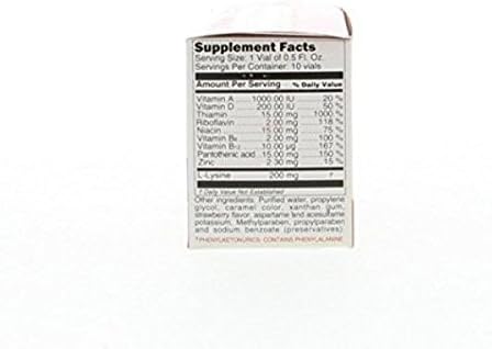 Adults - Suplemento Del Apetito x 10 Viales x 15 ml (Pack of 1)