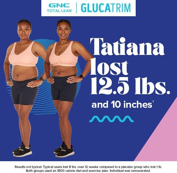 GNC Total Lean GlucaTrim - 120 Capsules (60 Servings)