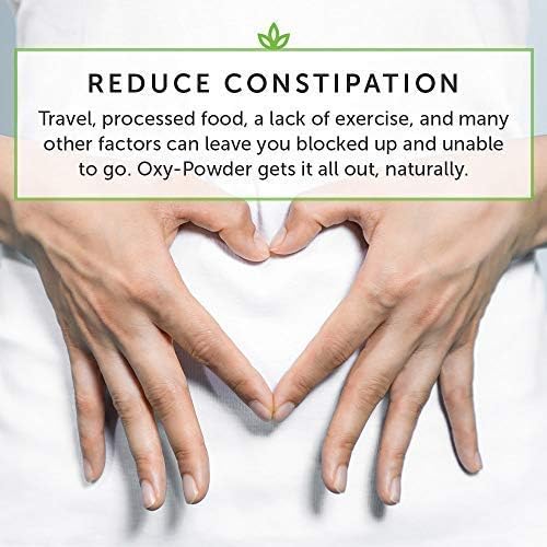 Global Healing Center Oxy-Powder Colon Cleanse Detox - Oxygen Based Safe and Natural Intestinal Cleanser, 120 Count (Pack of 2)