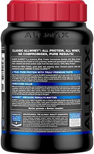 ALLMAX Nutrition AllWhey Classic, Vanilla, 2lb