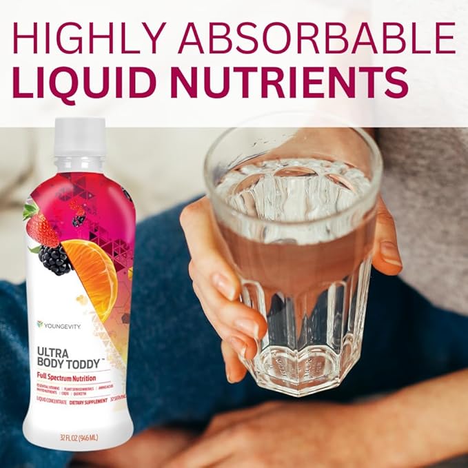Toddy 90 PAK - Vitamins Minerals Amino acids phytonutrients antioxidants Omega-3 Essential Fatty acids