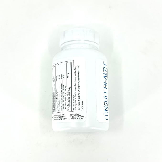 Consult Health Beaute Caps Pro - Collagen Supplement - Biotin 10,500mcg, MSM, Blood Orange for Skin, Hair, Nails Health - Collagen Vitamins - Anti-Aging, USA Made