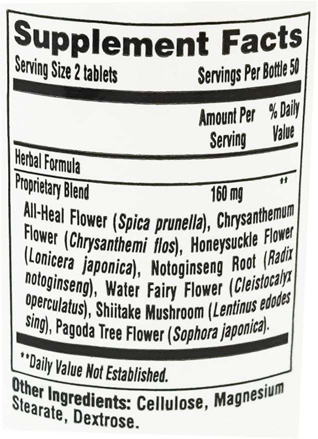 Balance 3 - Panda Products, 100 Tablets, Herbal Formula