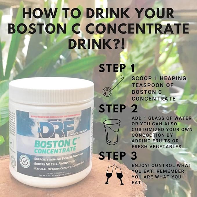 Boston C Concentrate by Dr. Farrah World Renown Medical Doctor