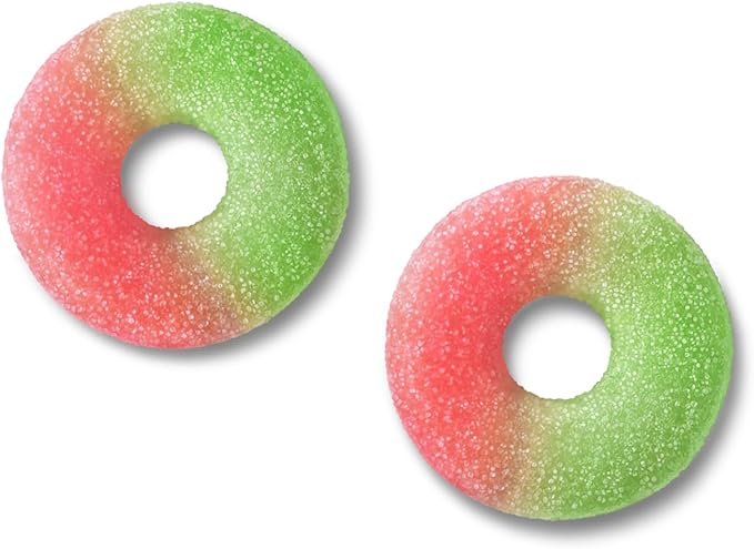 OLLY Fiber Gummy Rings, 5g Prebiotic Fiber, FOS (Fructo-oligosaccharides), Digestive Support, Berry Melon 50ct