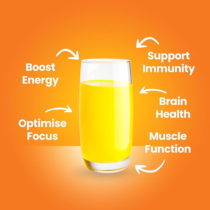 Zest Active | 25 Active Ingredients in One Daily Sachet | 30 Day Supply | Supports Energy, Immune System, Brain & Muscle Function