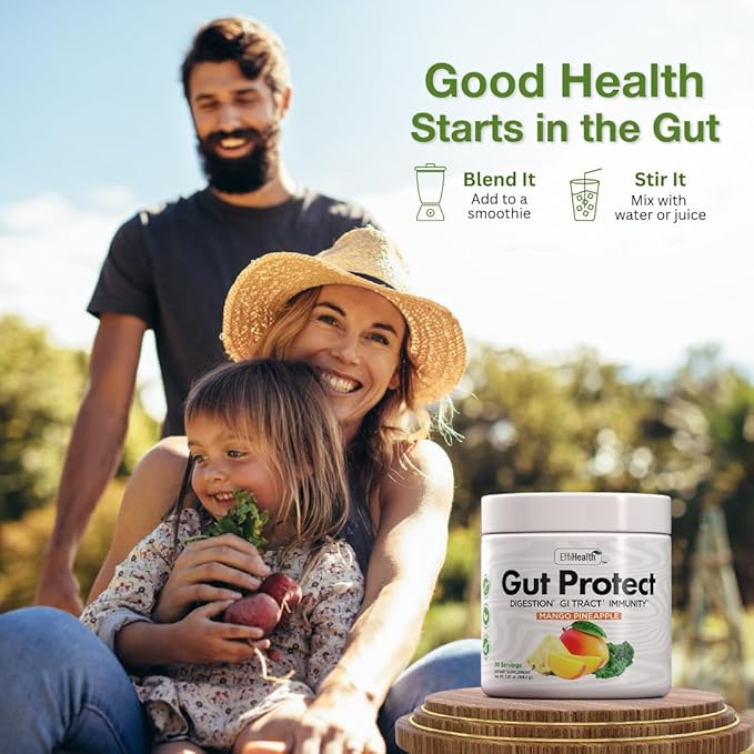 Greens Superfood Powder with Probiotics & Prebiotics – Super Greens Powder, Smoothie & Juice Mix Powder - Digestive Health, Immune Health & Regularity Support – Mango, Pineapple