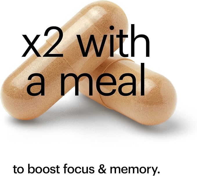 Wellthy Focus Cognitive Function, Focus, and Memory Supplement for Memory, Creativity, and Motivation (30 Days)