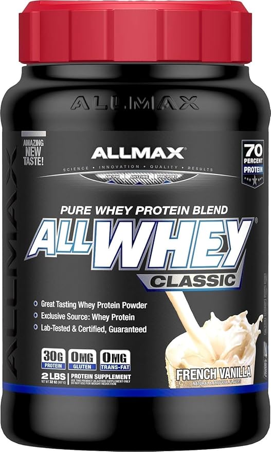 ALLMAX Nutrition AllWhey Classic, Vanilla, 2lb