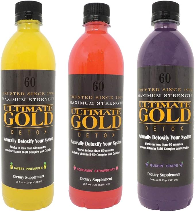 Detox Drink - 20oz / Gushin' Grape