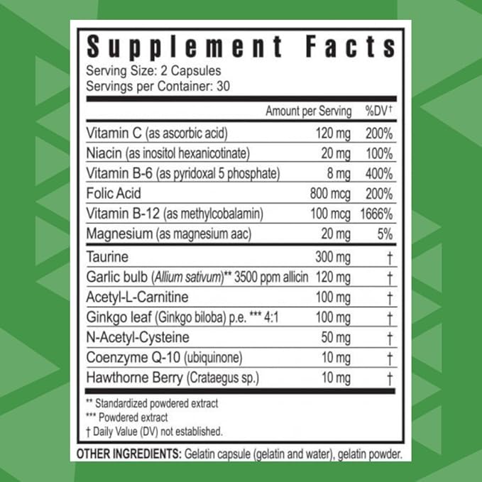 Cardiovascular Support Cardio FX - 60 Caps