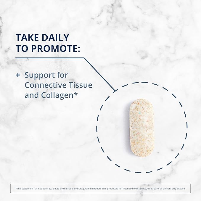 Metagenics Collagenics Nutritional Supplement Support for Connective Tissue and Collagen Tablet - 180 Count