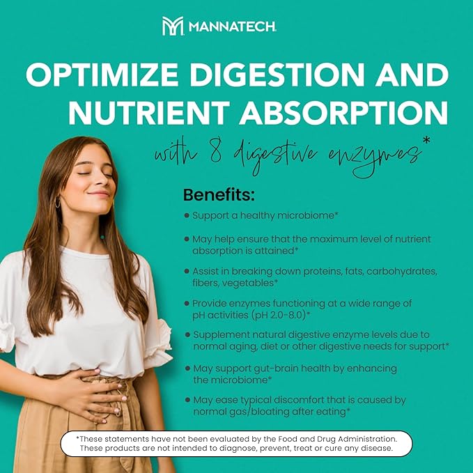 Mannatech GI-Zyme 60 Capsules
