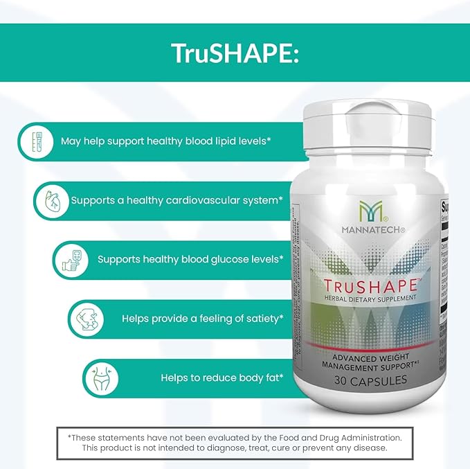 Mannatech TruShape Capsules - 30 Capsules