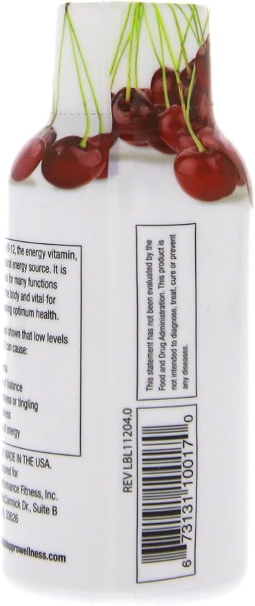 B-12 Boost Cherry Charge 12 (2 fl oz) bottles