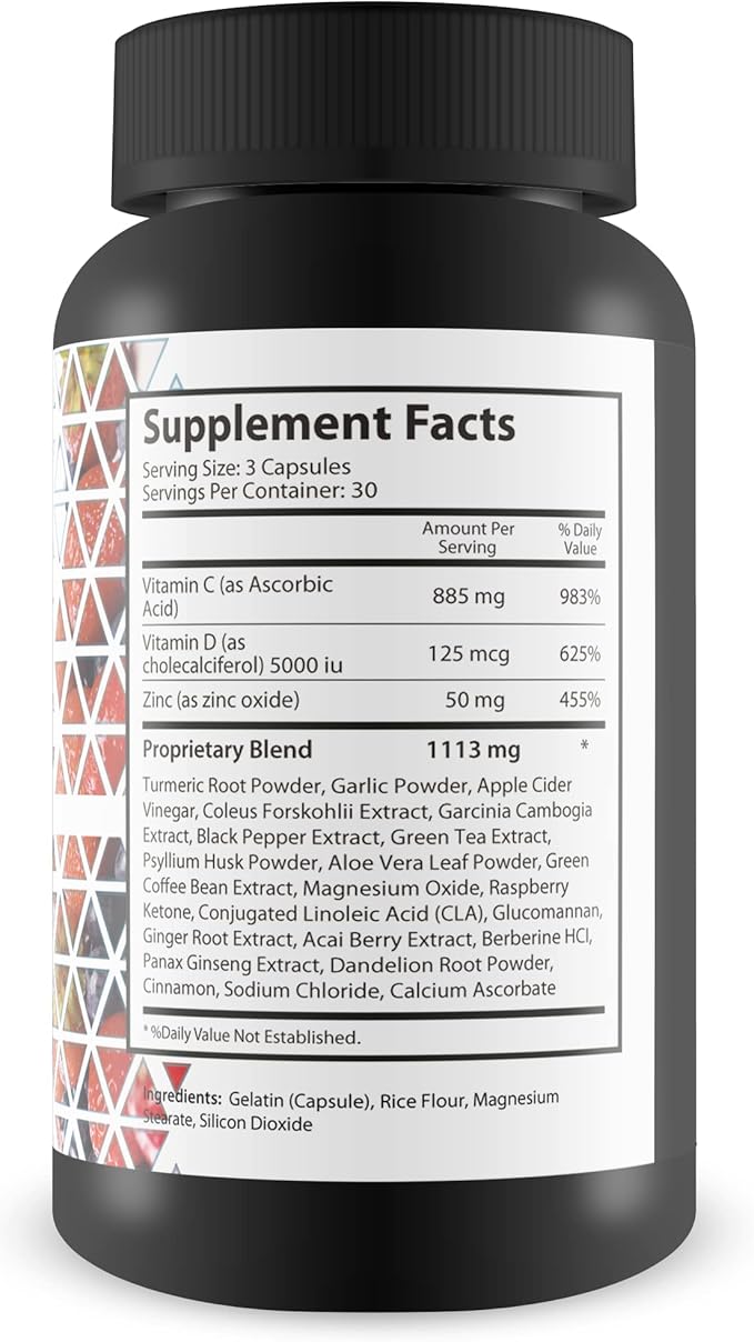 Pro Lean Belly Juice Capsules - Daily Cleanse Supplement - Support Digestive Health, Immune Health, Regularity, & Overall Wellness - Detox Cleanse - Aid Improved Health & Energy - With Psyllium & Aloe