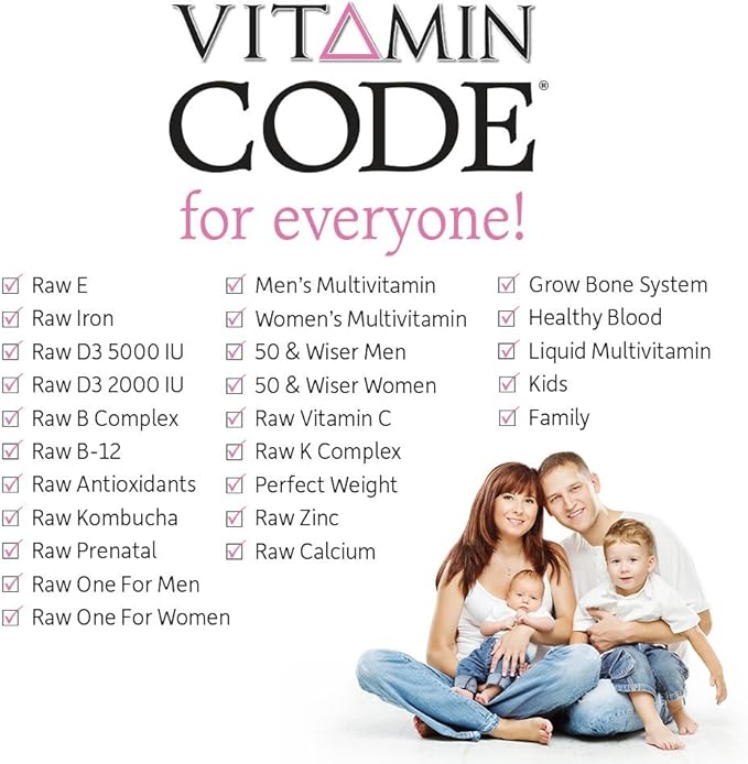 Garden of Life Multivitamin for Women 50 & Over, Vitamin Code Women 50 & Wiser Multi - 240 Capsules with Vitamins A, B, C, D3, E & K, CoQ10, Probiotics & Enzymes