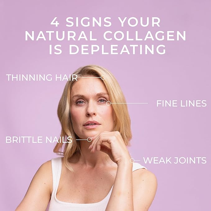 Collagen Pure x 2 I 2 containers of 100% Hydrolyzed Collagen Powder (Type I & III) I Odorless & Unflavoured I Easy Mix - 60 Day Supply