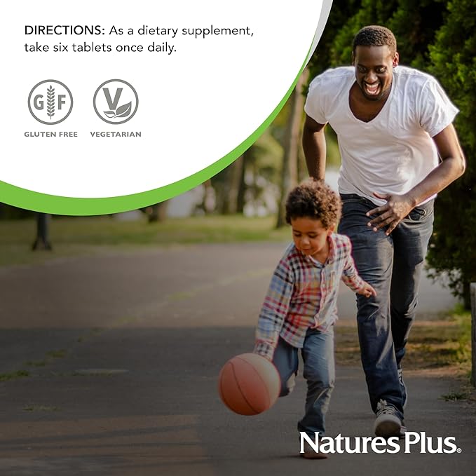 Natures Plus Source of Life - 360 Mini-Tabs, Pack of 2 - Multivitamin & Mineral Supplement - Supports Natural Energy & Overall Well-Being - Gluten Free, Vegetarian - 120 Total Servings