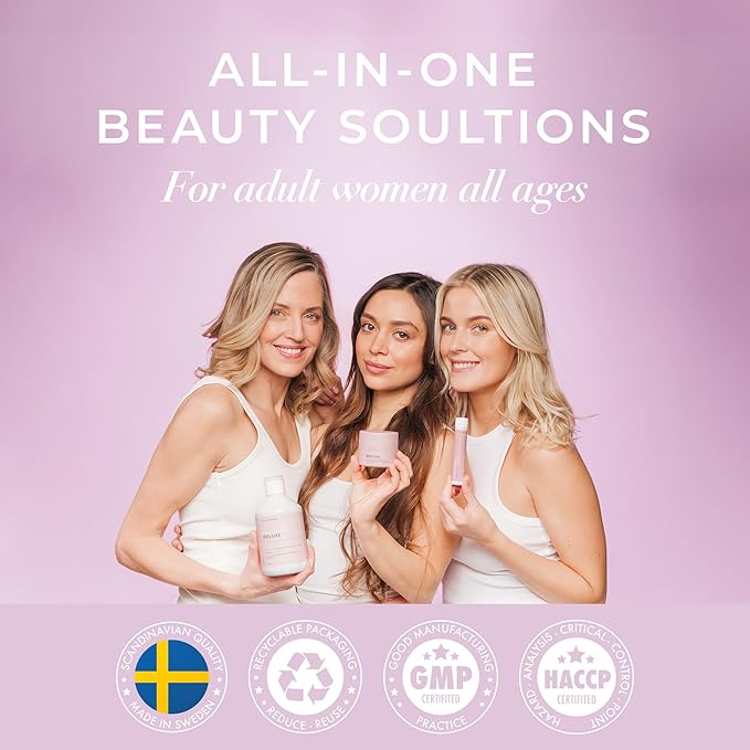 Collagen Pure x 2 I 2 containers of 100% Hydrolyzed Collagen Powder (Type I & III) I Odorless & Unflavoured I Easy Mix - 60 Day Supply