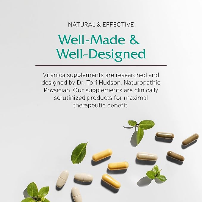 Vitanica BreastBlend, Breast Care Support, Vegan, 90 Capsules