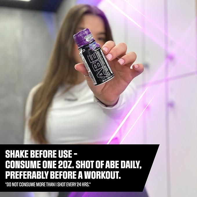 All Black Everything Energy Shots | 12 Pack | 300mg Caffeine | Grape Soda | Zero Sugar | Energy +Â Focus Supplement | Nootropic Blend for Gym or Work