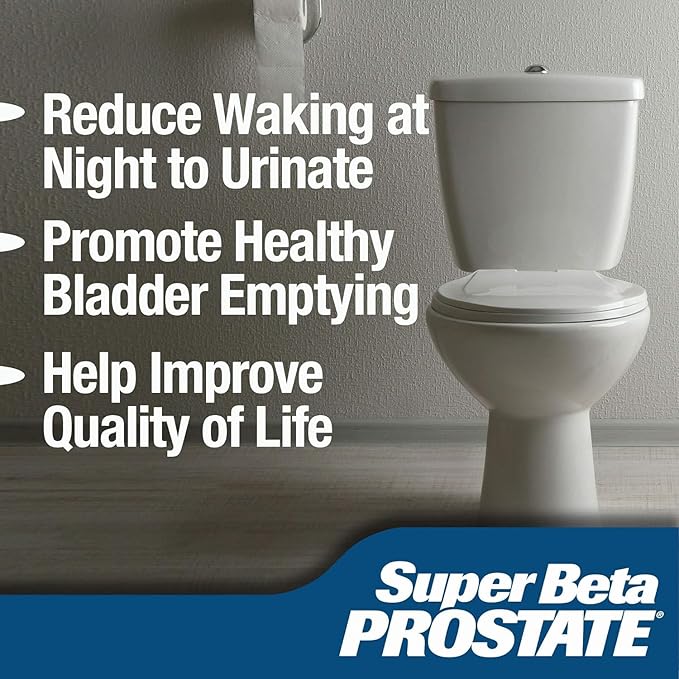 Support Supplement for Men's Health - Reduce Bathroom Trips, Promote Sleep, Better Bladder Emptying & Healthy Prostate, Beta Sitosterol (180ct, 3 Bottle)