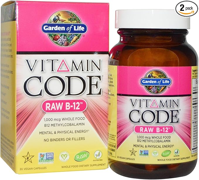 Garden of Life Vitamin Code - Vitamin B12 30 Capsules ( Multi-Pack)
