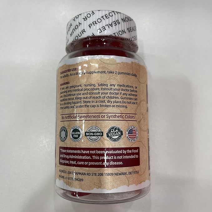 Keto ACV Gummies Advanced Formula, Apple Cider Vinegar Gummies Formulated with Pomegranate Beet Juice Powder B12, 1500MG Vegan Non GMO 56 Gummys