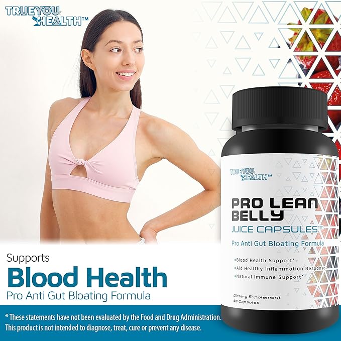 Pro Lean Belly Juice Capsules - Daily Cleanse Supplement - Support Digestive Health, Immune Health, Regularity, & Overall Wellness - Detox Cleanse - Aid Improved Health & Energy - With Psyllium & Aloe