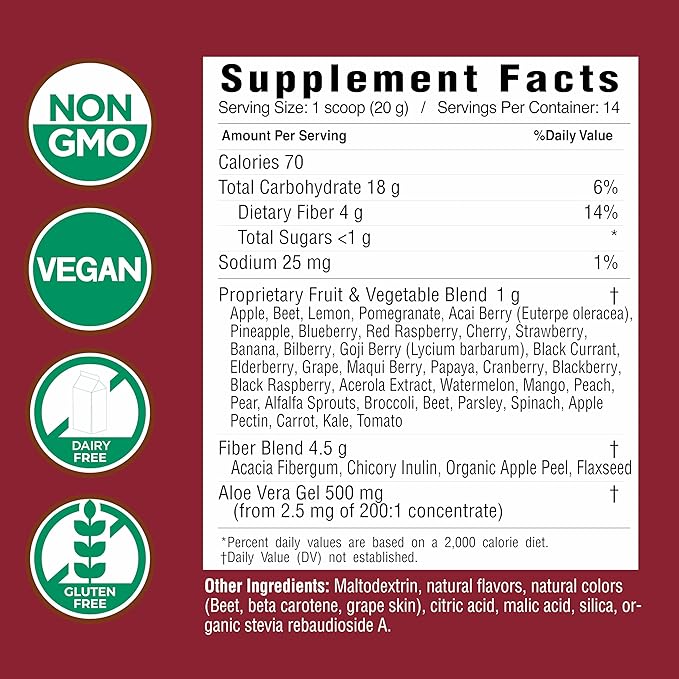 COUNTRY FARMS Super Cleanse, Super Juice Cleanse, Supports Healthy Digestive System, 34 Fruits and Vegetables, Promotes Natural Detoxification, Promote Healthy Weight Management, 28 Servings