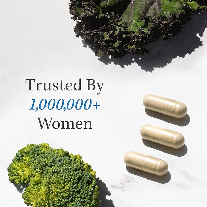 DIM Supplement 200 mg (120 Ct) | Estrogen Balance for Women & Men | Hormone Balance, Hormonal Acne Supplements, Menopause Support, Antioxidant Support, PMS Support | Non-GMO, Vegan, Soy Free