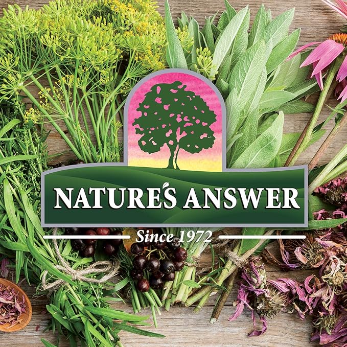 Nature's Answer Echinacea & Goldenseal | Dietary Supplement | Supports a Healthy Immune System | Non-GMO & Kosher Certified | Vegetarian/Vegan Capsules 90ct