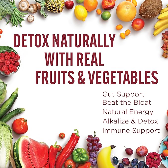 COUNTRY FARMS Super Cleanse, Super Juice Cleanse, Supports Healthy Digestive System, 34 Fruits and Vegetables, Promotes Natural Detoxification, Promote Healthy Weight Management, 28 Servings