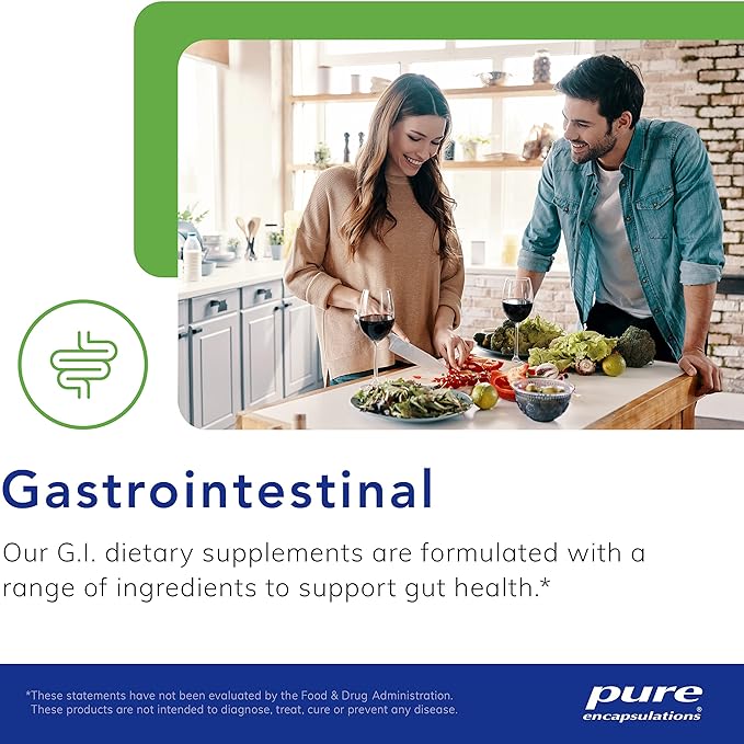 Pure Encapsulations G.I. Fortify - Supports Function, Microflora Balance, Cellular Health & Detoxification of G.I. Tract - with Slippery Elm Bark - 14.1 Oz