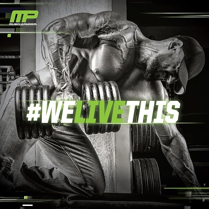 Muscle Pharm Assault Energy & Strength Pre Workout Powder for Men & Women with Beta Alanine, Caffeine, Creatine & Betaine Anhydrous, Pre-Workout Supplements, 30 Servings, Watermelon Flavor