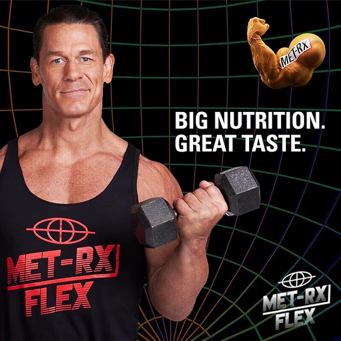 MET-Rx Big 100 Colossal Protein Bars, Mint Super Cookie Crunch, Meal Replacement Bars, 4 Count