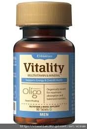 Melaleuca Multivitamin & Mineral Supplement for Men, Powered by Oligo (60 Tablets) Vitality Mens MultiVitamin Supports Energy & Overall Health