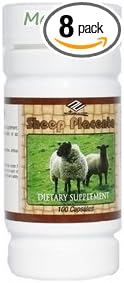 8 x Sheep Placenta Complex 100 Capsules, Make In USA, FRESH , New Item Good Product !!