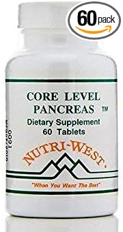 Core Level Pancreas - 60 Tablets by Nutri West