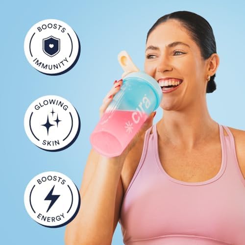 Cira Glow-Getter Hydration Electrolytes Powder for Women - Electrolyte Drink Mix with Himalayan Salt for Dehydration Relief - 45 Servings, Watermelon Sugar