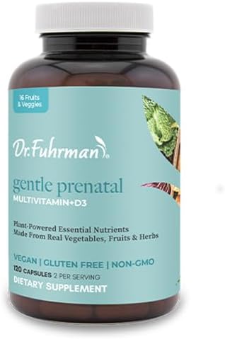 Dr. Fuhrman's Gentle Prenatal Multivitamin & Mineral Supplement with Iron - 120 capsules