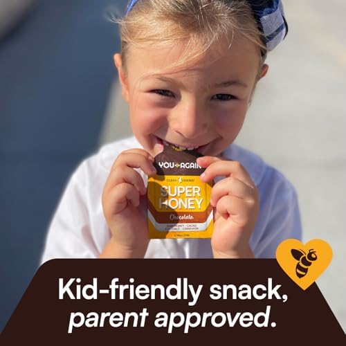 You Again Super Honey Packets - Variety | Workout Clean Energy Gel | Cycling, Endurance, Running Gel or Energy Snack | Paleo & Carnivore Snack | Gluten-Free | Made in USA | 12 Count