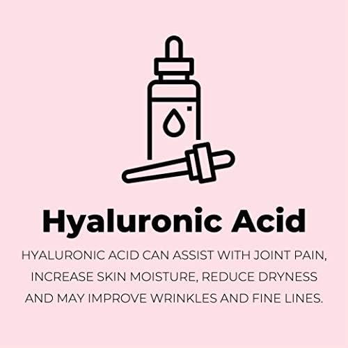 Multi Collagen Powder with Biotin, Hyaluronic Acid, Vitamin C (2lb Value Size) | Hydrolyzed Collagen Supplement (Types I, II, III, V, X). Hair, Skin, Nails for Women, Men