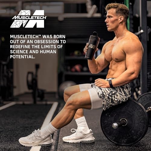 Muscletech Whey Protein Powder (Milk Chocolate, 4 Pound) - Nitro-Tech Muscle Building Formula with Whey Protein Isolate & Peptides - 30g of Protein, 3g of Creatine & 6.6g of BCAA