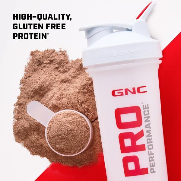 GNC Pro Performance 100% Whey Protein Powder | Supports Healthy Metabolism and Lean Muscle Recovery | Chocolate Supreme | 25 Servings