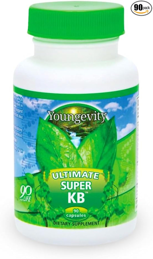 Youngevity Super KB - Proprietary Urinary Tract Health Supplement - Cranberry, Bilberry, Devil's Claw, Horsetail & More - Ancient Legacy - 90 Capsules