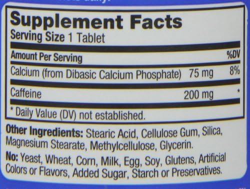 ProLab Caffeine Tablets 100 Count